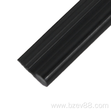 PVC interior door panel decorative hard rubber strip